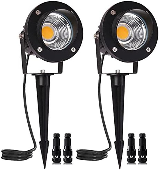 18W Low Voltage Landscape Lighting Led Spotlight Outdoor 12V24V Ac/Dc Waterproof Landscape Lights Spot Lights For Yard With Spiked Stake Warm White Flag Light Garden Decorative Lamp (2 Pack) 18W Low Voltage Landscape Lighting Led Spotlight Outdoor 12V24V Ac/Dc Waterproof Landscape Lights Spot Lights For Yard With Spiked Stake Warm White Flag Light Garden Decorative Lamp (2 Pack)