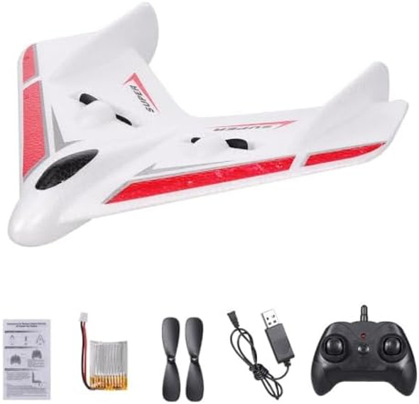 Goolrc Fx601 Rc Airplane 2.4Ghz 2 Channel Remote Control Plane Easy To Fly Rc Aircraft For Beginners Kids And Adults