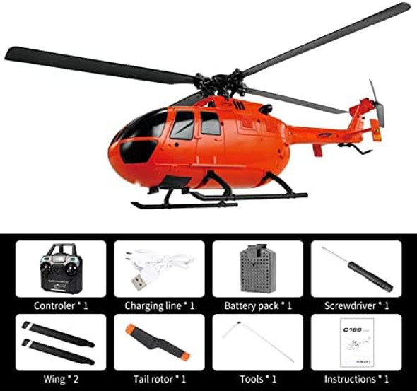 Goolrc C186 Remote Control Helicopter Remote Control Drone Single Propeller Without Ailerons 6-Axis Gyro Stabilization Remote Control Airplane Altitude Hold Girls Adults Orange Goolrc C186 Remote Control Helicopter Remote Control Drone Single Propeller Without Ailerons 6-Axis Gyro Stabilization Remote Control Airplane Altitude Hold Girls Adults Orange