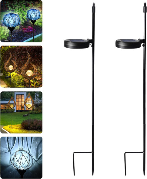 Solar Stake Lights - Outdoor Garden Decor For Lawn Patio Yard