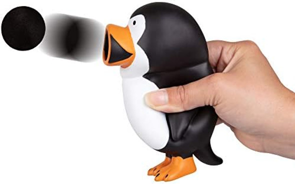 Hog Wild Penguin Ball Popper Toy - Christmas Stocking Stuffer Includes 4 Soft Foam Balls - Squeeze To Pop Air Powered Balls Up To 20 Feet - Safe For Indoor/Outdoor Play - For Kids Girls Boys Hog Wild Penguin Ball Popper Toy - Christmas Stocking Stuffer Includes 4 Soft Foam Balls - Squeeze To Pop Air Powered Balls Up To 20 Feet - Safe For Indoor/Outdoor Play - For Kids Girls Boys