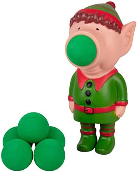 Hog Wild Christmas Elf Ball Popper Toy - Holiday Stocking Stuffer Includes 4 Soft Foam Balls - Squeeze To Pop Air Powered Balls Up To 20 Feet - For Indoor/Outdoor Play - For Kids Girls Boys Hog Wild Christmas Elf Ball Popper Toy - Holiday Stocking Stuffer Includes 4 Soft Foam Balls - Squeeze To Pop Air Powered Balls Up To 20 Feet - For Indoor/Outdoor Play - For Kids Girls Boys
