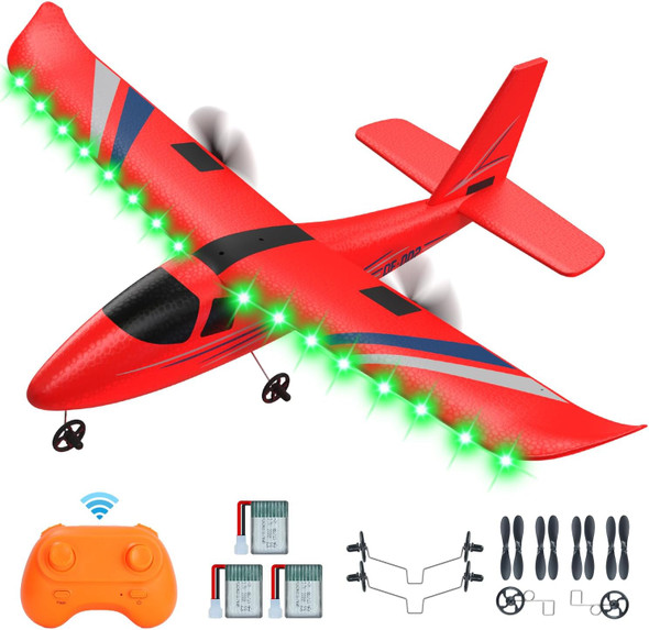 Rc Plane Remote Control Airplane 2.4Ghz 2Ch Rc Airplane W/3 Batteries Cool Lights&Gyro Stabilizer Hobby Rc Airplanes Glider Aircraft Planes Toy Easy To Fly For Adults Kids Beginners Boys Yellow Rc Plane Remote Control Airplane 2.4Ghz 2Ch Rc Airplane W/3 Batteries Cool Lights&Gyro Stabilizer Hobby Rc Airplanes Glider Aircraft Planes Toy Easy To Fly For Adults Kids Beginners Boys Yellow