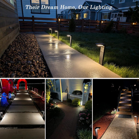 Solar Pathway Lights 8 Pack With Warm White And Cool White Mode Modern Solar Path Lights Outdoor Waterproof Perfect Solar Lights For Backyard Lawn Driveway Walkway Garden Decorative. Solar Pathway Lights 8 Pack With Warm White And Cool White Mode Modern Solar Path Lights Outdoor Waterproof Perfect Solar Lights For Backyard Lawn Driveway Walkway Garden Decorative.