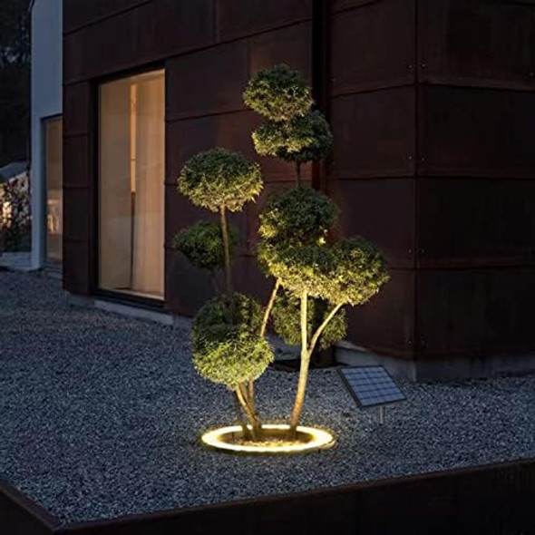 Solar Landscape Lights For Tree Super Bright Tree Light 32 Led 12000 Mah Spot Light For Garden Yard
