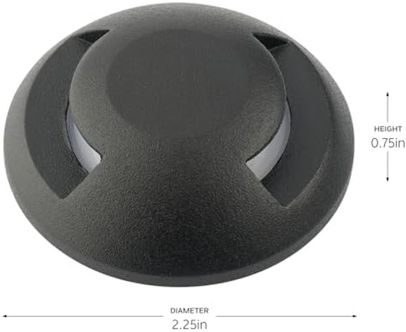 Kichler Led Mini All-Purpose 2-Way Opening Landscape Lighting (.75" X 2.25") 16144Bkb Kichler Led Mini All-Purpose 2-Way Opening Landscape Lighting (.75" X 2.25") 16144Bkb