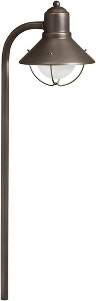 Kichler 15239Oz Seaside Path & Spread 1-Light 120V Olde Bronze
