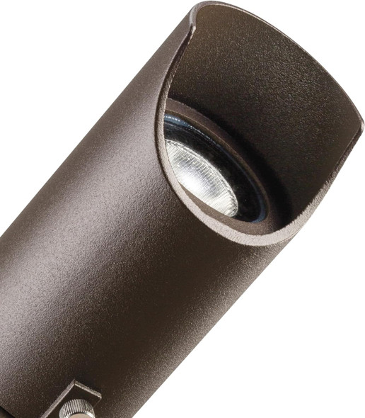 Kichler 6" Mini Outdoor Accent Light In Textured Architectural Bronze 12V Led Adjustable Spotlight (6" L X 2.5" H) 15384AztBrown Kichler 6" Mini Outdoor Accent Light In Textured Architectural Bronze 12V Led Adjustable Spotlight (6" L X 2.5" H) 15384AztBrown