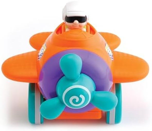 Kidoozie Press 'N Zoom Plane Ages 12 Months + Toddler Vehicle Fine Motor Skills And Visual Development
