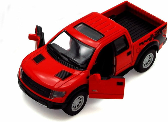 Kinsmart 2013 Ford F-150 Svt Raptor Supercrew 1:46 Scale 5" Die Cast Metal Model Toy Truck (Black)