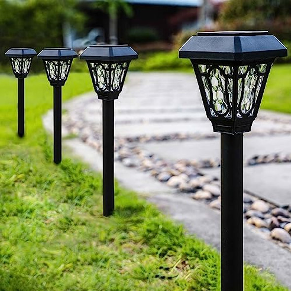 12 Pack Solar Lights With Cute Light Patten 3 Lumens Cool White Led For PathwayPath Patio Yard Driveway Walkway Lawn And Garden 12 Pack Solar Lights With Cute Light Patten 3 Lumens Cool White Led For PathwayPath Patio Yard Driveway Walkway Lawn And Garden