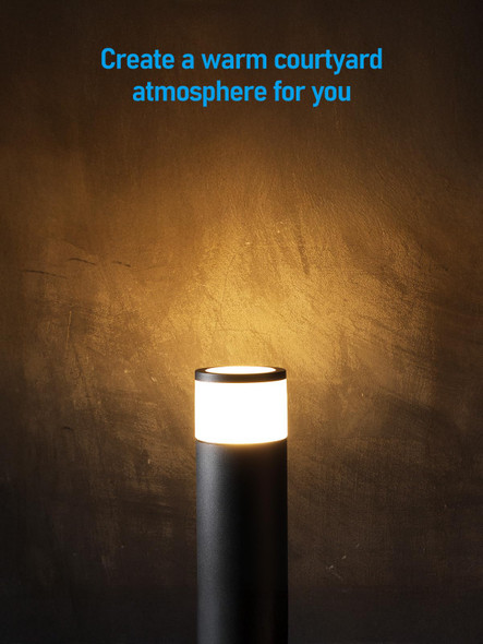 Leonlite Low Voltage Path Lighting 5W Led Landscape Bollard Pathway Light Landscape Lights Outdoor For Yard 3000K Warm White Die-Cast Aluminum Ip65 Waterproof Pack Of 4