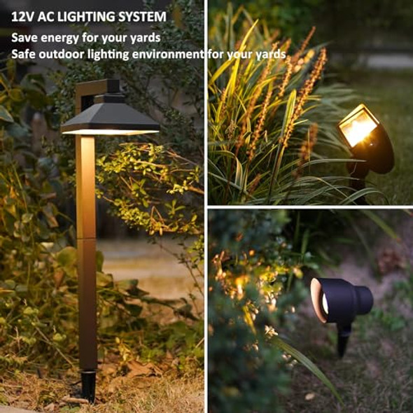 Malibu 45W Low Voltage Transformer Landscape Lighting Power Supply With Timer And Photo Sensor Use 120V To 12V For Outdoor Landscape Lights Pathway Lights Spotlights In-Ground Lights 8100-9045-01 Malibu 45W Low Voltage Transformer Landscape Lighting Power Supply With Timer And Photo Sensor Use 120V To 12V For Outdoor Landscape Lights Pathway Lights Spotlights In-Ground Lights 8100-9045-01
