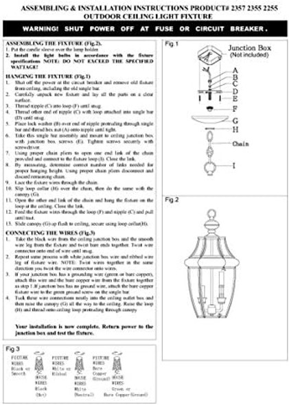 Livex Lighting 2255-07 Monterey 2 Light Outdoor Bronze Finish Solid Brass Hanging Lantern With Clear Beveled Glass