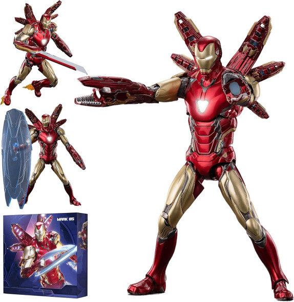 Mk50Ironman Action Figure-7 Inch Deluxe Painting Exquisite Collection Model Toys(Mk L)