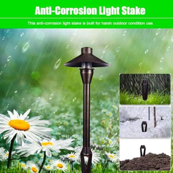 Landscape Lighting Stakes And Mr16 Led Bulbs
