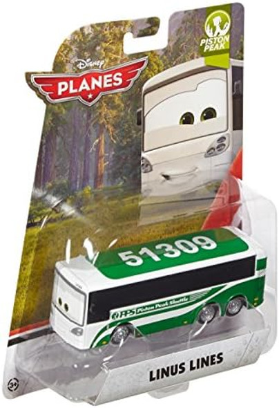Mattel Disney Planes: Fire And Rescue Linus Lines Diecast Vehicle Mattel Disney Planes: Fire And Rescue Linus Lines Diecast Vehicle