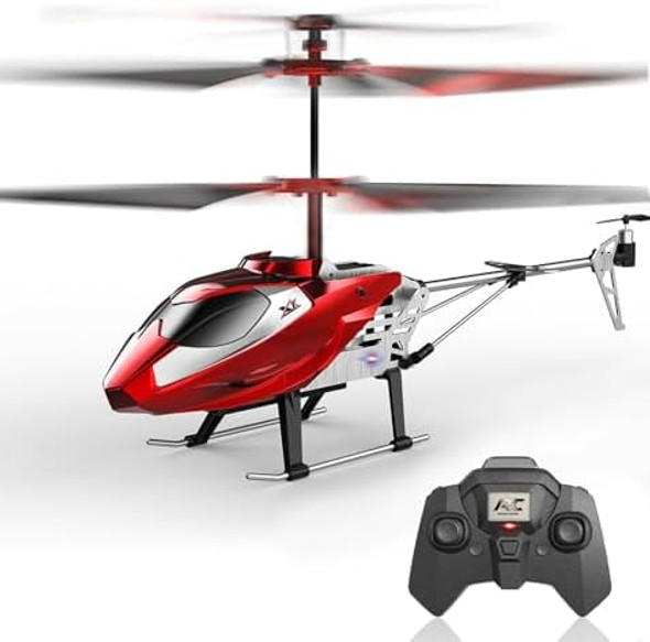 Rc Helicopters For Kids Adults Remote Control Helicopter Toy With Altitude Hold One-Key Takeoff/Landing 2 Speed Modes Whole Alloy Rc Toys For Boys Girls Beginners s