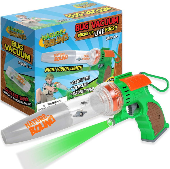 Nature Bound Bug Catcher Toy Eco-Friendly Bug Vacuum Catch And Release Indoor/Outdoor Play Ages 3 To 12 Complete Kit For Kids (d Style) Nature Bound Bug Catcher Toy Eco-Friendly Bug Vacuum Catch And Release Indoor/Outdoor Play Ages 3 To 12 Complete Kit For Kids (d Style)