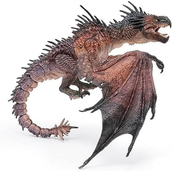 Papo - Sky Dragon Figurine - Hand-Painted Fantasy Creature For Kids Age 3+ - 27 X 27 X 9 Cm - Flying Dragon Toy - Medieval Fantasy Collection - 36038