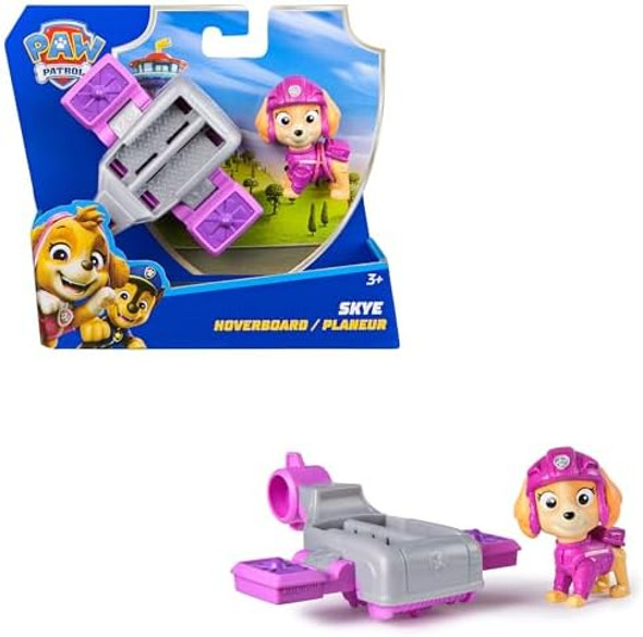 Paw Patrol - Action Pups – Skye And Hoverboard Plan Game Figure With Folding Wings