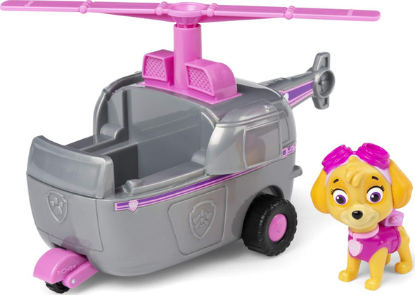 Paw Patrol Skye’S Helicopter Vehicle With Collectible Figure For Kids Aged 3 And Up
