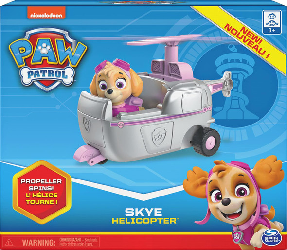 Paw Patrol Skye’S Helicopter Vehicle With Collectible Figure For Kids Aged 3 And Up Paw Patrol Skye’S Helicopter Vehicle With Collectible Figure For Kids Aged 3 And Up