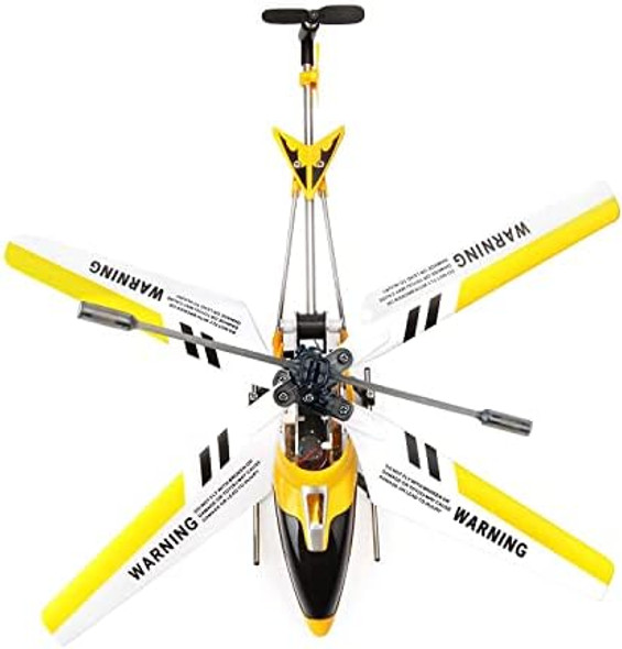 Poco Divo S107G Phantom 3Ch Infrared Rc Helicopter Mini Flight S107 Gyro With Light Yellow