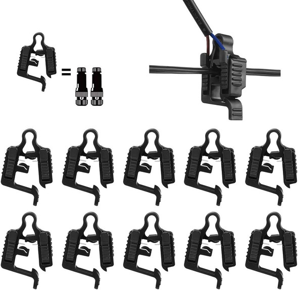 10 Pack Low Voltage Wire Connectors Landscape Lighting Connector Splice Waterproof For Outdoor Path Lights Spotlights In-Ground Lights 12-18 Gauge Cable Easy Installation Ul Listed 10 Pack Low Voltage Wire Connectors Landscape Lighting Connector Splice Waterproof For Outdoor Path Lights Spotlights In-Ground Lights 12-18 Gauge Cable Easy Installation Ul Listed