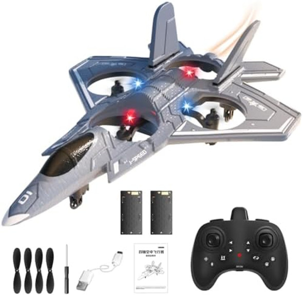 Foam Rc Airplane For Kids And Beginners Remote Control Plane Fighter Jet With Light Rc Helicopter Cool Lights Stunt Roll Hovering Easy To Fly Rc Aircraft Drone 360° Flip And 3 Batteries Foam Rc Airplane For Kids And Beginners Remote Control Plane Fighter Jet With Light Rc Helicopter Cool Lights Stunt Roll Hovering Easy To Fly Rc Aircraft Drone 360° Flip And 3 Batteries