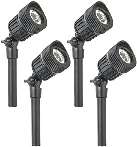 Sterno Home Gl33010Bk Paradise Low Voltage Micro Spot Light Kit 4-Pack Black 4 Piece Sterno Home Gl33010Bk Paradise Low Voltage Micro Spot Light Kit 4-Pack Black 4 Piece
