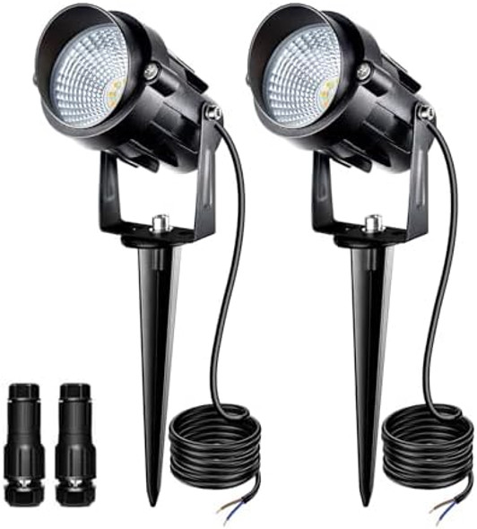 5W Led Landscape Lights Ac/Dc 12V-24V Outdoor Spotlight With Connectors Waterproof Warm White Low Voltage Landscape Lighting For Garden Yard Patio Pathway 2 Pack 5W Led Landscape Lights Ac/Dc 12V-24V Outdoor Spotlight With Connectors Waterproof Warm White Low Voltage Landscape Lighting For Garden Yard Patio Pathway 2 Pack