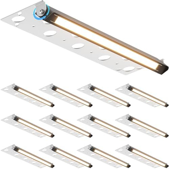 Sunvie 12 Inch Led Hardscape Lighting 2700K Soft White Retaining Wall Lights 7W Led Landscape Lighting 12-24V Low Voltage Step Lights Outdoor With Connectors Waterproof Hardscape Paver Light 12 Pack Sunvie 12 Inch Led Hardscape Lighting 2700K Soft White Retaining Wall Lights 7W Led Landscape Lighting 12-24V Low Voltage Step Lights Outdoor With Connectors Waterproof Hardscape Paver Light 12 Pack