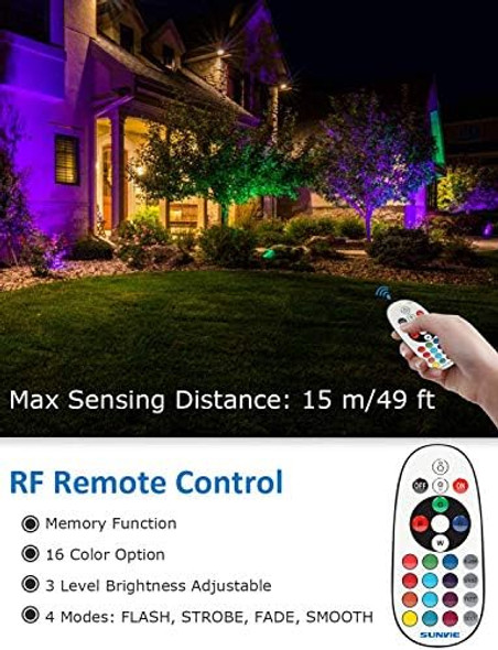 Sunvie Color Changing Landscape Lights Remote Control Low Voltage Spot Lights Remote Controller For Rgbw Landscape Lights Spotlight Outdoor Sunvie Color Changing Landscape Lights Remote Control Low Voltage Spot Lights Remote Controller For Rgbw Landscape Lights Spotlight Outdoor
