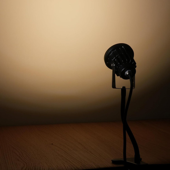 Taysing Led Spot Lights Plug In Outdoor Indoor Light 7W 3000K 6.6Ft Power Cord Waterproof Landscape Lights Spotlight With Clip And Metal Hose For Plants Yard Garden Accent Lighting Ambient Light