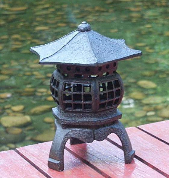 Tiaan Japanese Garden Lantern “Yukimi-Gata” Designed Super Bright Led Illuminated Pagoda Light Solar Power Garden Lantern, Stone-Look Finish Decorative Outdoor (Oki-Gata) Tiaan Japanese Garden Lantern “Yukimi-Gata” Designed Super Bright Led Illuminated Pagoda Light Solar Power Garden Lantern, Stone-Look Finish Decorative Outdoor (Oki-Gata)