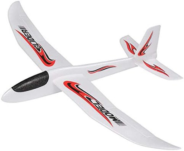 Toyandona 1Pc Foam Glider Airplane 39 Inch Large Throwing Glider Planes Lightweight Outdoor Flying Glider Airplane Toys For Girls Boys Party Favor Or