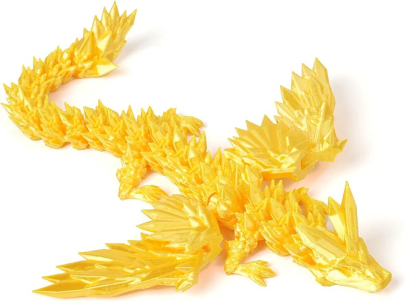 3D Printed Dragon With Wings Flying Dragon Crystal Dragon Fidget Toy Winged Dragon For Home Office Decor Executive Desk Toys (Candy) 3D Printed Dragon With Wings Flying Dragon Crystal Dragon Fidget Toy Winged Dragon For Home Office Decor Executive Desk Toys (Candy)