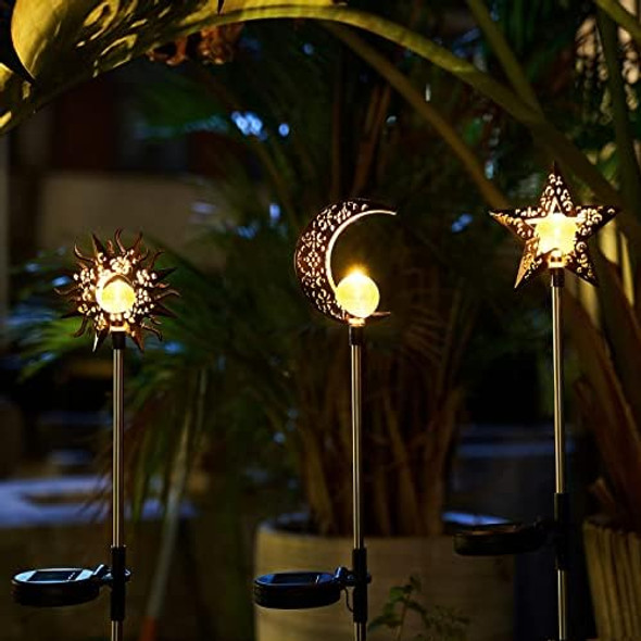 Tryme Solar Lights Outdoor Garden Decor Sun Moon Star Light Chicken Decor Decorative Rooster Decor Tryme Solar Lights Outdoor Garden Decor Sun Moon Star Light Chicken Decor Decorative Rooster Decor