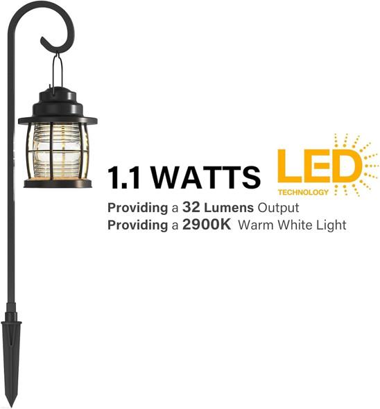 Led Pathway Lights 6 Pack 1.1W Low Voltage Landscape Lighting Outdoor Harbor Collection 32 Lumen Dual Use Lights With Shepherd Hooks For Driveway Yard Garden And Lawn Led Pathway Lights 6 Pack 1.1W Low Voltage Landscape Lighting Outdoor Harbor Collection 32 Lumen Dual Use Lights With Shepherd Hooks For Driveway Yard Garden And Lawn