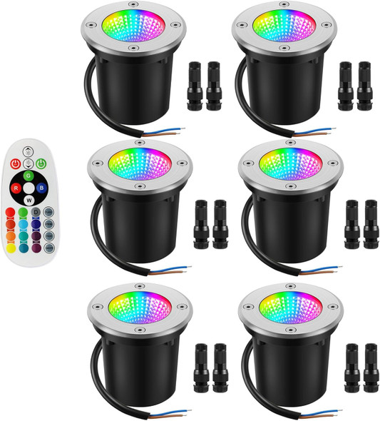 Warm White Rgbw Color Low Voltage Landscape Lights 10W Color Led Landscape Lighting Ip67 Waterproof Outdoor Well Landscape Spotlights 12V-24V For Pathway Garden Deck Driveway (12Pack) Warm White Rgbw Color Low Voltage Landscape Lights 10W Color Led Landscape Lighting Ip67 Waterproof Outdoor Well Landscape Spotlights 12V-24V For Pathway Garden Deck Driveway (12Pack)