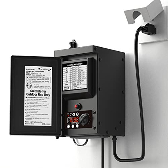 Low Voltage Transformer 300 Watt For Outdoor Landscape Lighting With Photocell Sensor Timer And Weather Shield For Spotlight Floodlight Garden Pathway Light 120V Ac To 12V Ac Low Voltage Transformer 300 Watt For Outdoor Landscape Lighting With Photocell Sensor Timer And Weather Shield For Spotlight Floodlight Garden Pathway Light 120V Ac To 12V Ac