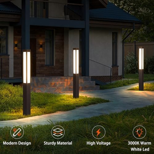 Pathway Lights Landscape Path Light 71 Inches Outdoor Floor Lamp Modern Bollard Lighting High Voltage Walkway Driveway Light Aluminum Ip54 Waterproof Led For Lawn Garden Patio Yard Decoration Pathway Lights Landscape Path Light 71 Inches Outdoor Floor Lamp Modern Bollard Lighting High Voltage Walkway Driveway Light Aluminum Ip54 Waterproof Led For Lawn Garden Patio Yard Decoration