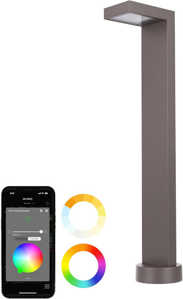 Wac Lighting Led Colorscaping Smart App Controllable Landscape Lighting With Rgbww Color Changing And Tunable White Ledge Path And Area Light In Bronze Wac Lighting Led Colorscaping Smart App Controllable Landscape Lighting With Rgbww Color Changing And Tunable White Ledge Path And Area Light In Bronze