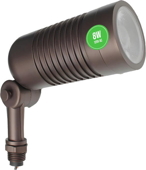 Outdoor Landscape Spotlights – 3000K/4000K/5000K Color Changing Options In Aluminum Housing – 120 Voltage Integrated Led Outdoor Spot Light For Yard Lawn Garden Walkways And Pathways (8W Black) Outdoor Landscape Spotlights – 3000K/4000K/5000K Color Changing Options In Aluminum Housing – 120 Voltage Integrated Led Outdoor Spot Light For Yard Lawn Garden Walkways And Pathways (8W Black)