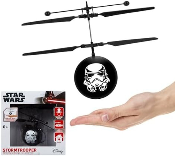 World Tech Toys Star Wars Stormtrooper Flying Heli Ball - Motion Sensing Helicopter - Official Star Wars Licensed Product - For Kids 6 7 8 9 10 11 12 World Tech Toys Star Wars Stormtrooper Flying Heli Ball - Motion Sensing Helicopter - Official Star Wars Licensed Product - For Kids 6 7 8 9 10 11 12