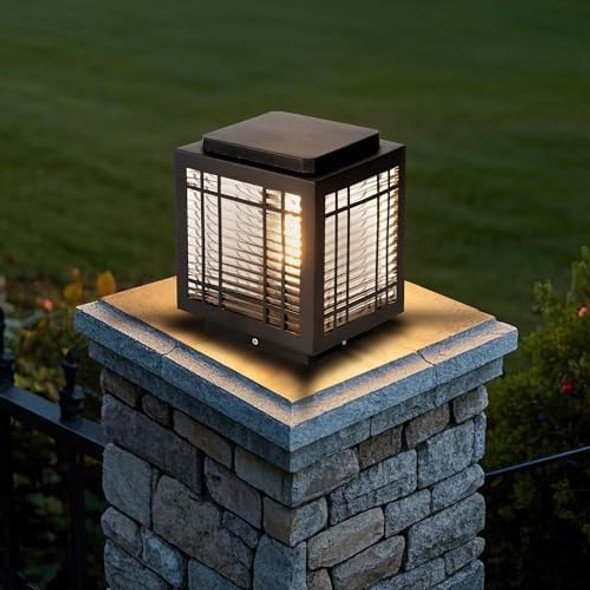 Outdoor Post Light Modern Column Lights Ip54 Waterproof Porch Fence Cap Lights Stainless Steel Post Cap Lantern E26 Pillar Lighting For Garden Flat Surface Patio 7.9" Landscape Lighting Outdoor Post Light Modern Column Lights Ip54 Waterproof Porch Fence Cap Lights Stainless Steel Post Cap Lantern E26 Pillar Lighting For Garden Flat Surface Patio 7.9" Landscape Lighting