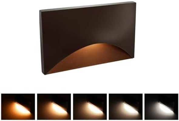 120V Stair Lights Indoor 3W 5Cct Dimmable Led Stairway Lights Indoor Outdoor For Stairs Steps Decks Ip65 Waterproof Etl Aluminum Bronze Pack Of 1 120V Stair Lights Indoor 3W 5Cct Dimmable Led Stairway Lights Indoor Outdoor For Stairs Steps Decks Ip65 Waterproof Etl Aluminum Bronze Pack Of 1