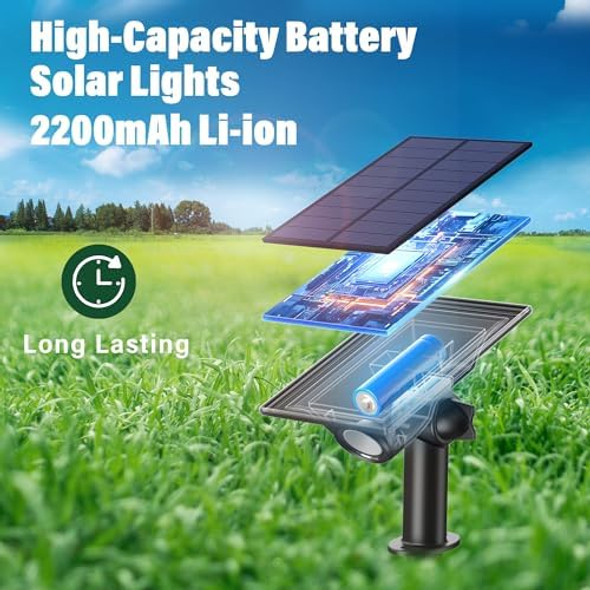 Solar Spot Lights Outdoor 4 Pack 6 Modes Color Changing Solar Landscape Spotlights For Outside Ip65 Waterproof Solar Powered Outdoor Lights For Pathway Walkway Driveway Garden Tree Yard Solar Spot Lights Outdoor 4 Pack 6 Modes Color Changing Solar Landscape Spotlights For Outside Ip65 Waterproof Solar Powered Outdoor Lights For Pathway Walkway Driveway Garden Tree Yard