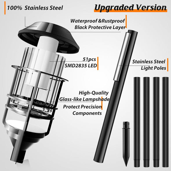 Zoohar Solar Pathway Flame Lights - Outdoor Solar Leds With Metal Construction Waterproof Perfect For Gardens Pathways Patio Balcony & Pool 2 Packs Zoohar Solar Pathway Flame Lights - Outdoor Solar Leds With Metal Construction Waterproof Perfect For Gardens Pathways Patio Balcony & Pool 2 Packs